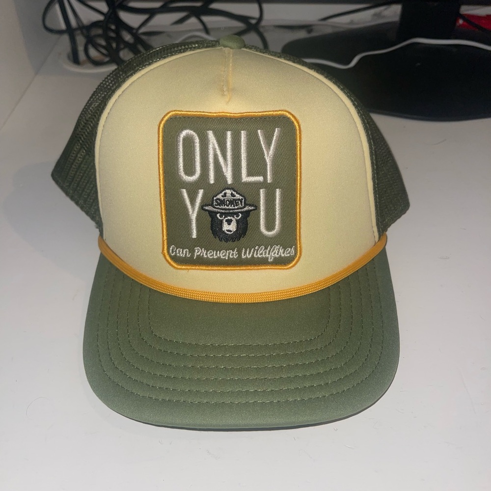 Only You Olive Green Trucker Hat - Can Prevent Wildfires